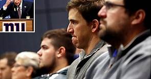 Tom Coughlin’s final message leaves Eli Manning in tears