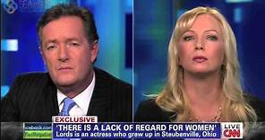 Traci Lords - Piers Morgan Live interview on CNN (March 14, 2013)