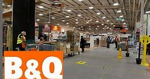 B&Q - British DIY and Home Improvement Stores - Shopping Trip 26 January 2021