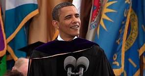President Obama at Michigan Commencement