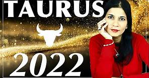 2022 horoscope TAURUS tarot card reading