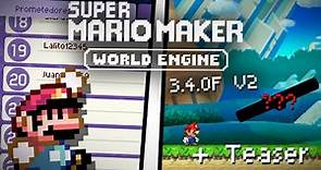 ¡DESCARGA 3 4 0F V2! + TEASER Super Mario Maker World Engine 1