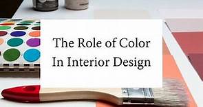 The Role of Color in Interior Design | Color Psychology