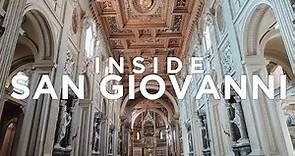 Inside Basilica di San Giovanni in Laterano