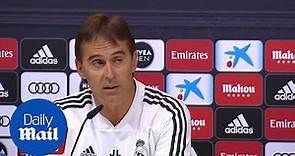 Julen Lopetegui brushes off question about future if Real Madrid lose