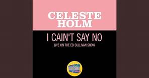 I Cain't Say No (Live On The Ed Sullivan Show, March 27, 1955)