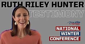 Ruth Riley Hunter : Testimony