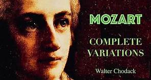 Mozart - Complete Piano Variations / K.265, KV.398, KV.354 .. (reference recording: Walter Chodack)