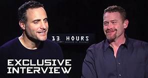 Dominic Fumusa & Max Martini Exclusive Interview - 13 HOURS: THE SECRET SOLDIERS OF BENGHAZI