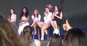 Fifth Harmony 7/27 Tour Soundcheck Q&A 9/4/16 Dallas,Texas