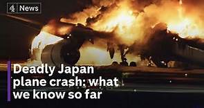 Japan earthquake relief plane hits passenger jet killing 5 people in Tokyo