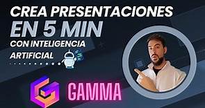TUTORIAL COMPLETO GAMMA APP, ¡PRESENTACIONES CON IA! 🤖#presentaciones