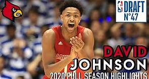 DAVID JOHNSON HIGHLIGHTS 2019-2020 SEASON LOUISVILLE - Top Prospect NBA Draft 2020 (14/60)