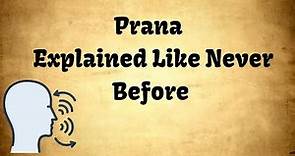 Prana - Explained Like Never Before !!