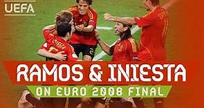 #EURO, SPAIN, GERMANY: Iniesta & Ramos relive EURO 2008 final joy