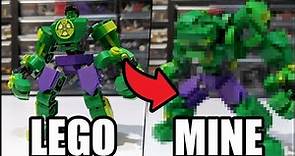 Hulk's Gamma Mech Armor! Lego Marvel 76241