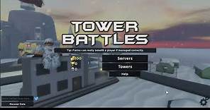 Tower battles starter guide. Learn the basics!