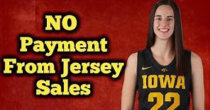 Caitlin Clark Will not Get paid for sale of her Indiana Fever Jersey