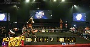 USWA No Turning Back: Kamilla Kaine vs Amber Nova