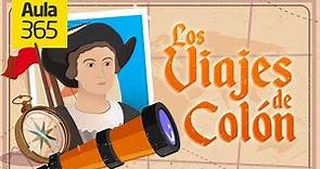 Los Viajes de Cristobal Colón | Videos Educativos Aula365