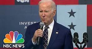 Biden unveils $6.8 trillion budget plan which includes record military spending