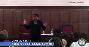 Strategize to Win: Carla Harris speaks at The College of New Rochelle