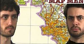 Why is there a BLANK space in this map of East Berlin?
