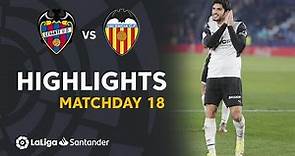 Resumen de Levante UD vs Valencia CF (3-4)