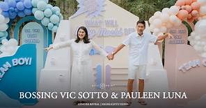 Pauleen Luna and Bossing Vic Sotto Gender Reveal by Nice Print Photo