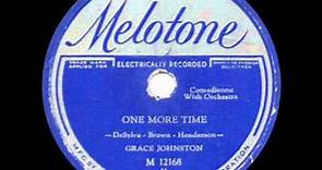 Grace Johnston - One More Time - 1931