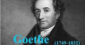 Goethe (1749-1832). Poema