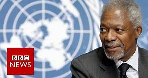 Kofi Annan Death: Former UN chief dies at 80 - BBC News