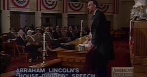 Lincoln Speech: A House Divided