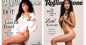 Zoe Kravitz recreates mom’s iconic Rolling Stone cover