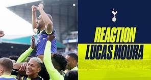 “I will support Spurs forever” | Lucas Moura's last interview | LEEDS 1-4 SPURS