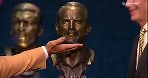 Bill Cowher unveils his bust at HOF induction