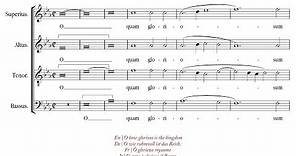 Tomás Luis de Victoria | O quam gloriosum [á 4; The Monteverdi Choir]