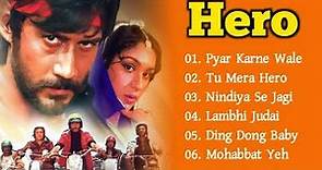 HERO (1983) Movie All Songs | Audio Jukebox | Jackie Shroff | Meenakshi Seshadri | Evergreen Music