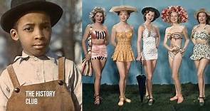 Stunning Colorized Photos That Show Life In America in 1930s and 1940s