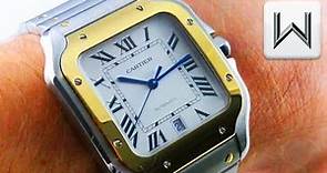 2018 Cartier Santos Large SMARTLINK + QuickSwitch Santos De Cartier W2SA0006 Luxury Watch Review