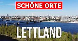 Lettland Reise | Sehenswürdigkeiten, Ostsee, Natur, Küste, Städte | 4k Video | Lettland Von Oben