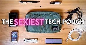 Porter Yoshida Tanker Pouch Review - only the best for your EDC & Tech