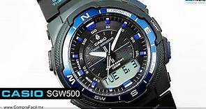 Reloj Casio SGW500 - Full Review - CompraFacil.mx