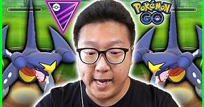 YOU MUST USE LEVEL 50 GARCHOMP IN GO BATTLE MASTER LEAGUE IN POKEMON GO