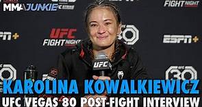 Karolina Kowalkiewicz Emotional After Trauma-Filled Lead-Up to Win | UFC Fight Night 229