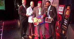 Vinny Pazienza inducted into the Atlantic City Boxing Hall of Fame June 3rd 2018