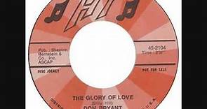 DON BRYANT ~ THE GLORY OF LOVE