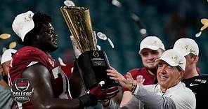 Alabama's 2021 College Football Playoff National Championship Game trophy presentation | ESPN