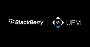 Managing iOS devices with BlackBerry UEM