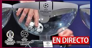 🔴SORTEO UEFA CHAMPIONS LEAGUE Y EUROPA LEAGUE 2022 EN VIVO | SORTEO DE LA CHAMPIONS 2022 EN DIRECTO